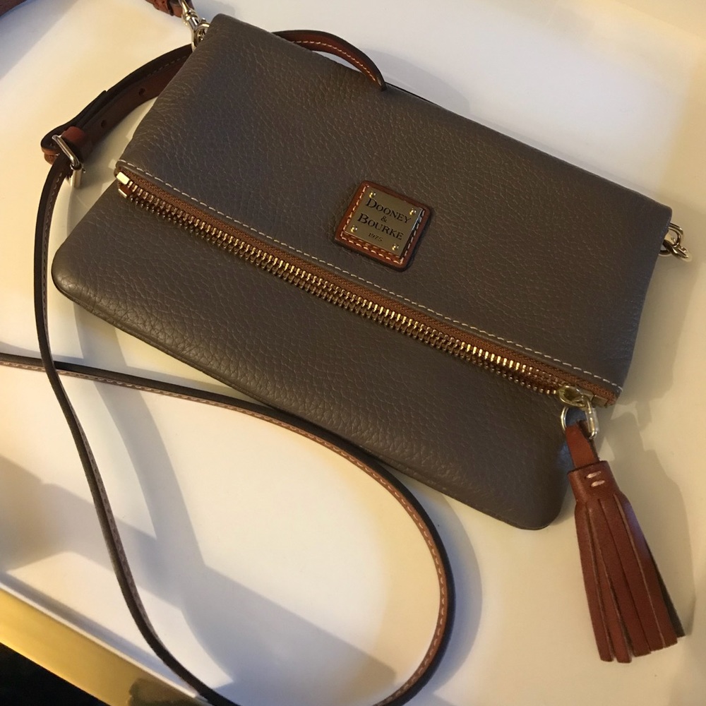 Dooney & Bourke foldover zip crossbody